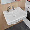 Villeroy&Boch O.novo раковина 55x46x17.5см., 1 отв., подвесная, с переливом, цвет: альпийский белый