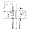 Hansgrohe Talis Смеситель для кухни, 1 отв., цвет: хром
