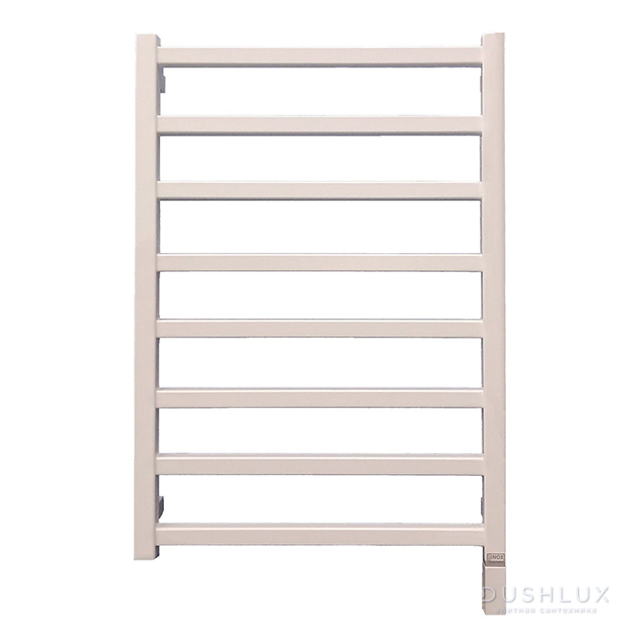 Фото Neoinox Quadro Полотенцесушитель 75x45см, электрический, box, цвет: белый матовый