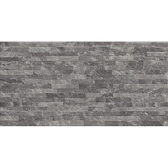 Provenza Salt Stone Керамогранит 120x60x0.95см, глазурованный, настенная, цвет: Modula Black Iron Natural