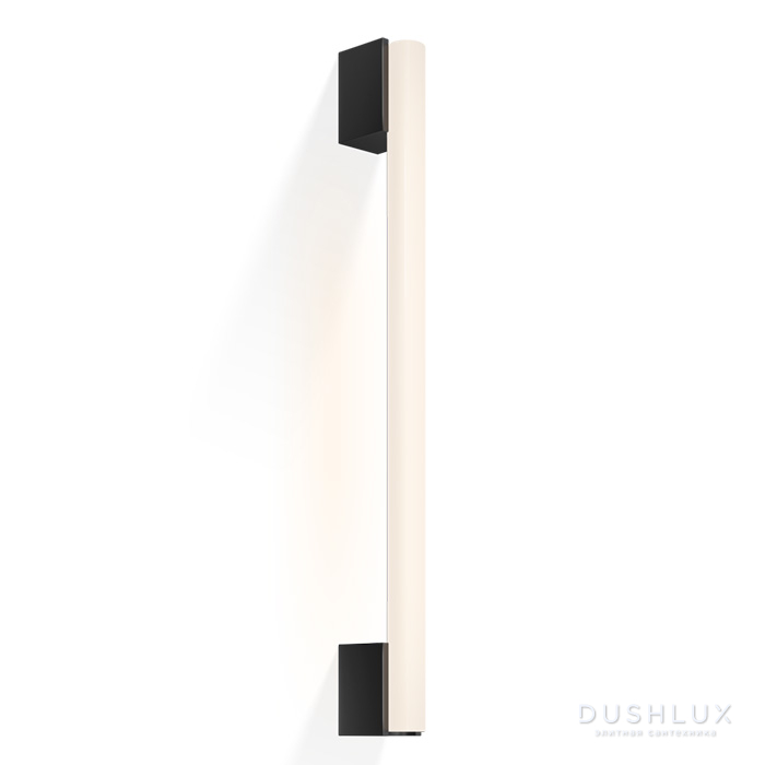Фото Decor Walther Omega 20 Светильник настенный 5x4.5x9(50-100)см, 1x S14S 100cm, цвет: черный матовый