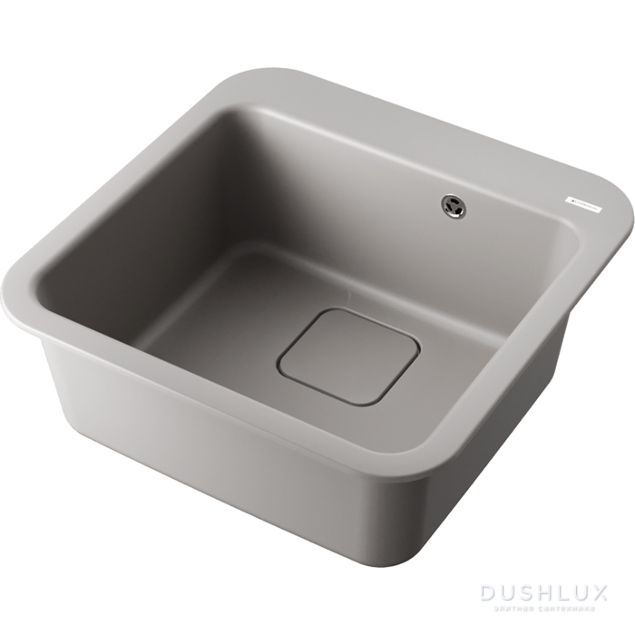 Фото Omoikiri Tasogare 51 Кухонная мойка 51x19x51см.,встраиваемая, цвет: leningrad grey4993740