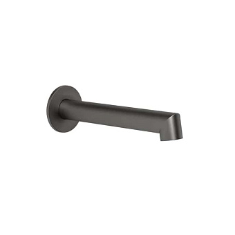 Gessi Ingranaggio Излив для ванны, настенный, цвет: Black Metal Brushed PVD
