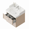 Kerama Marazzi Pompei Тумба 60см., напольная, 2 ящика, цвет: камео бежевый глянцевый