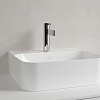 Villeroy&Boch Finion Раковина 43х39 см, 1 отв., с переливом, с антигрязевым покрытием CeramicPlus, цвет: белый