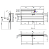 Antonio Lupi Battigia Раковина 180x51.5x60.7 см, без отв., цвет: белый