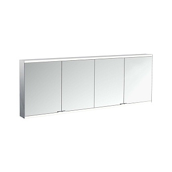 Emco Prime Зеркальный шкаф 200см., с подсветкой LED 2 Facelift навесная модель, 4-дверки, IP 20 зеркальная задняя стенка