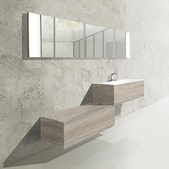 Keuco Edition 11 Planning Комплект мебели 210x53.5x35 см, подвесной, цвет: платиновый дуб
