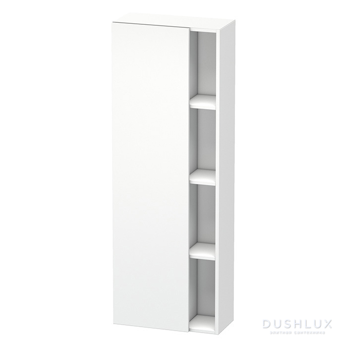 Фото Duravit DuraStyle Шкаф 50х24х140 см, подвесной, правый, 1 дверь, 3 полки, цвет: белый матовый
