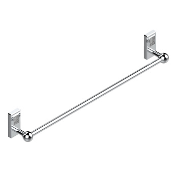 THG Métropolis à manettes cristal clair Полотенцедержатель 60см, подвесной, цвет: хром/прозрачный хрусталь