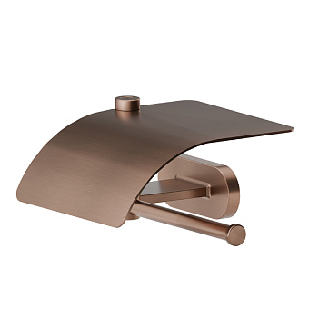 Newform Accessori tondi Держатель т/б, подвесной, с крышкой, цвет: PVD brushed copper bronze