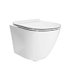 Kerama Marazzi Sfera Унитаз подвесной, безободковый, с крепежом, цвет: белый глянцевый