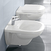 Villeroy&Boch O.novo Биде подвесное 36x56см., 1 отв., цвет: альпийский белый