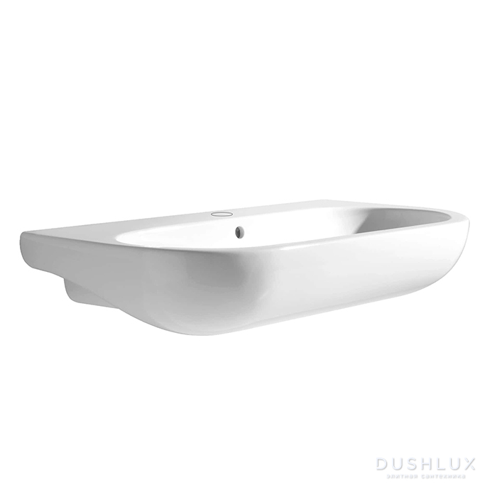 Фото AZZURRA NUVOLA Раковина 90х45 см, без отв., цвет: белый