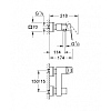 Grohe Eurocube, Смеситель для душа, цвет: хром