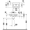 Duravit White Tulip Раковина 45x33см, без перелива, без отв., цвет: белый