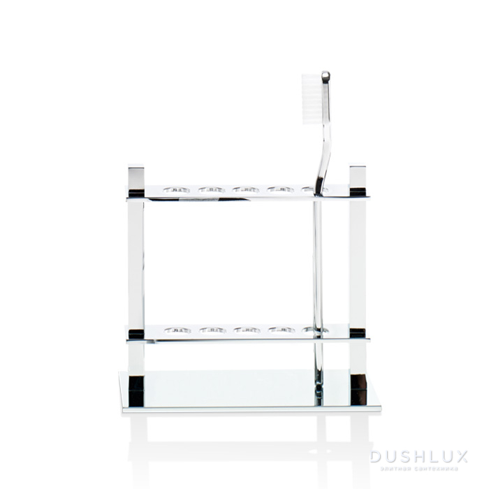 Фото Decor Walther DW 330 Держатель для зубных щёток 15x7x13.5см, настольный, цвет: хром