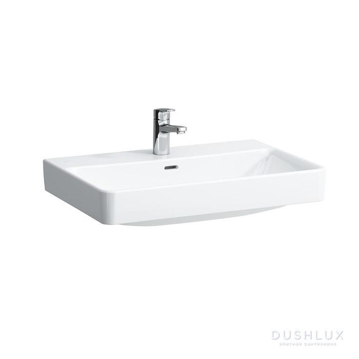 Фото Laufen Pro S Раковина 70х46.5х9.5см., подвесная, 1 отв., с переливом, цвет: белый
