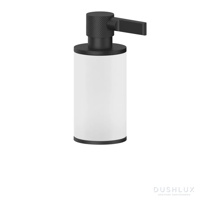 Фото Gessi Inciso Дозатор для жидкого мыла настольный, цвет: черный/nero XL