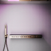 Gessi Hi-Fi Термостат для душа, с вкл. до 5 источников одновременно, с полкой из черного мат. стекла, цвет: Copper PVD
