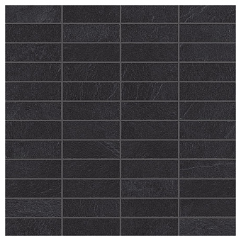 Ergon CornerStone Керамогранит 30x30x0,65см, универсальная, неглазурованный, цвет: Mosaico Plurima Slate Black