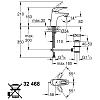 Grohe Eurostyle Смеситель для раковины, на 1 отв., цвет: хром