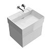 Kerama Marazzi Logica Тумба 56.4x46x40.3см., подвесная, 2 ящика, цвет: белоснежный