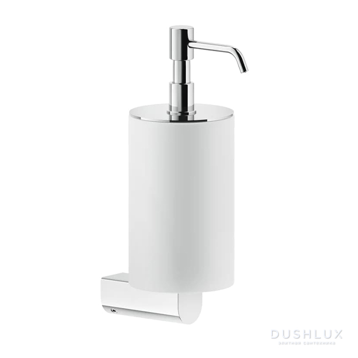 Фото Gessi Rilievo Дозатор для жидкого мыла настенный, цвет: хром