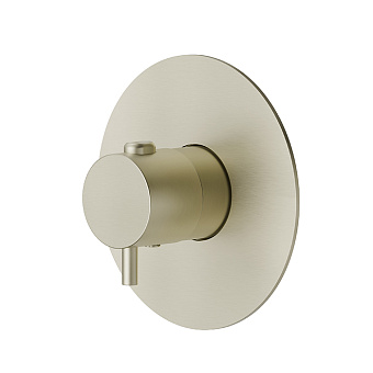 Newform X-Steel 316 Смеситель для душа, встраиваемый, термостатический, цвет: PVD Brushed pale gold