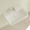 Villeroy&Boch O.novo раковина 65x46x17.5см., 1 отв., подвесная, с переливом, цвет: альпийский белый