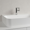 Villeroy&Boch Finion Раковина 60х47 см, 1 отв., с переливом, с антигрязевым покрытием CeramicPlus, цвет: белый
