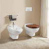 Villeroy Boch Hommage, Унитаз навесной, горизонтальный выпуск, размер 37x60см, с антигрязевым покрытием CeramicPlus, цвет: белый