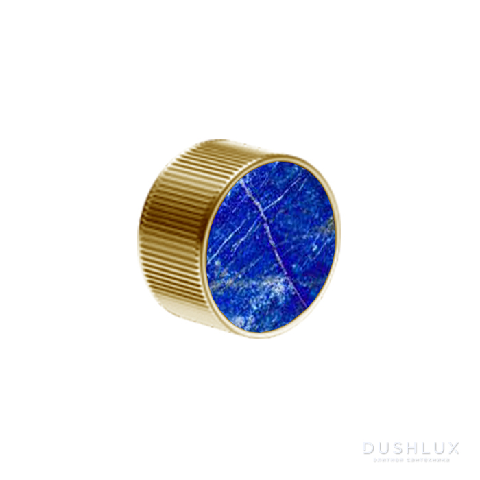 Фото Maier Bespoke Запорный вентиль, цвет: золото/Lapis lazuli