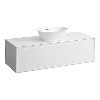 Laufen New Classic Тумба с раковиной, 117.5x45.5x34.5см, подвесная, 1 ящиком, цвет: белый глянец
