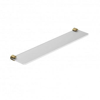 Kludi Vela R Полочка 60см., стеклянная, цвет: Brushed Gold