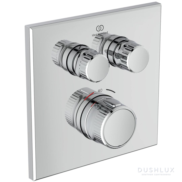 Фото Ideal Standard Ceratherm Navigo Смеситель для душа, встраиваемый, термостатический, для монтажа с комплектом EASY-BOX A1000NU, цвет: хром