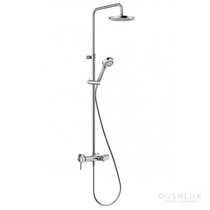 Kludi Logo Душевой комплект: смеситель, держатель для душа, верхний душ ...