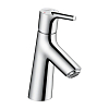 Hansgrohe Talis S Смеситель для раковины 80, на 1 отв, с донным клапаном Push-open, излив 97мм, h68мм, цвет: хром