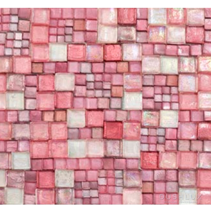 Фото Sicis Colors Мозаика 25.4x28.4см, настенная, цвет: pink