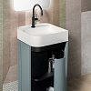 Oasis Profilo Композиция №22 Комплект мебели 45x45х h200см., напольный, цвет: Avio matt/Белый матовый/Хром