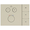 Ideal Standard Ceratherm Navigo Solos Смеситель для душа, встраиваемый, термостатический, цвет: PVD Silver Storm (Серебряный Шторм)