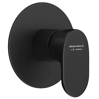Kerama Marazzi Ole Смеситель для душа, встраиваемый, на 1 источник, цвет: черный матовый