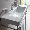 Laufen Pro S Раковина 105x46.5x9.5 см, 1 отв., подвесная/накладная, c переливом, цвет: белый