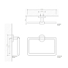 Decor Walther Basic HTR Полотенцедержатель кольцо 21см., подвесной, цвет: хром