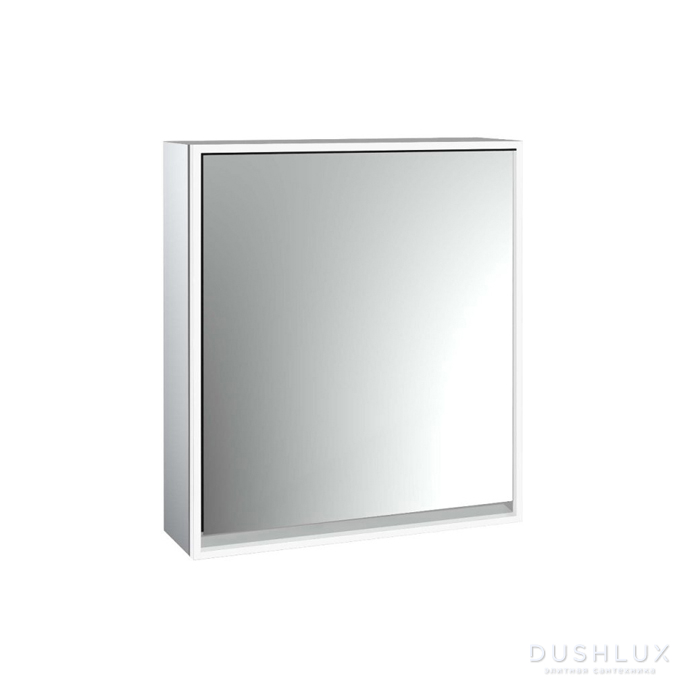 Фото Emco Loft Зеркальный шкаф 60см., с подсветкой LED навесная модель, 1-дверка, петли слева зеркальная задняя стенка