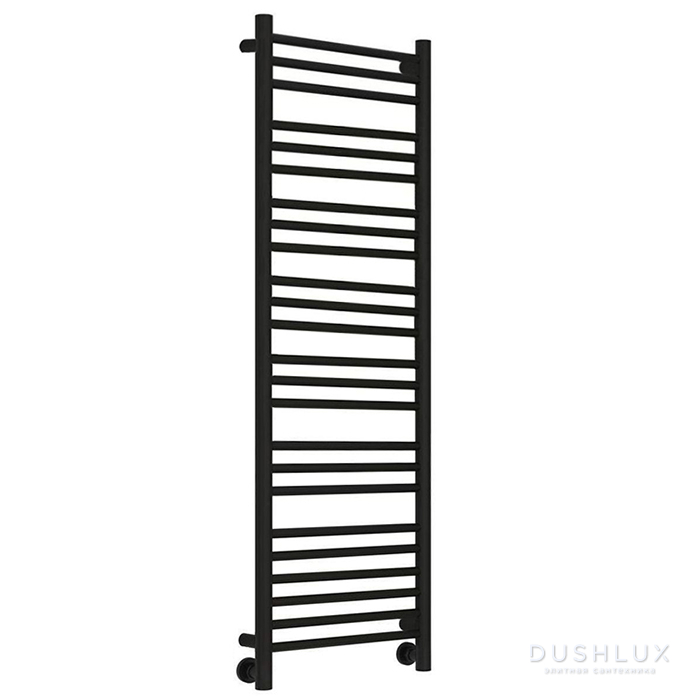 Фото Neoinox Rondo Полотенцесушитель 150x53см, водяной для ГВС, цвет: черный матовый