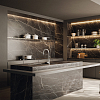 Newform Ycon Смеситель для кухни, 1 отв., с выдвижным изливом, цвет: Bianco opaco