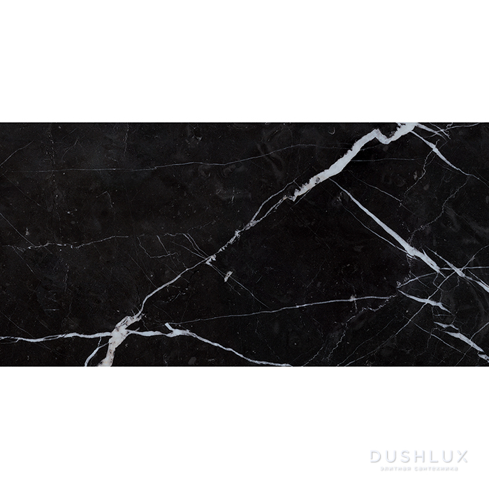 Фото Lea Ceramiche Delight Керамогранит 30x60см, универсальный, неглазурованный, цвет: marquina nero/глянцевый