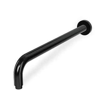 Treemme Showers Кронштейн для верхнего душа 40см., настенный, цвет: Gun metal PVD