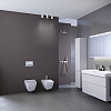 Geberit Smyle Square Унитаз 35х54см., подвесной, безободковый, с крышкой-сиденьем и микролифтом, цвет: белый
